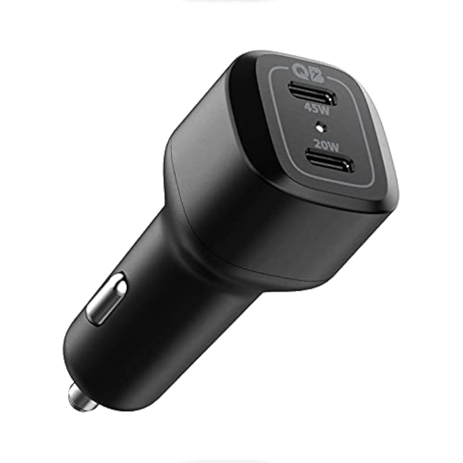 Spigen for USB C Car Charger, 65W Dual USB Car Charger Fast Charge(PD 3.0 45W+20W) Compatible with iPhone 17 16 Pro Max Plus 15 14 13 Mini Pixel MacBook iPad Pro M4 Air M2Galaxy S24 S23 Ultra Note