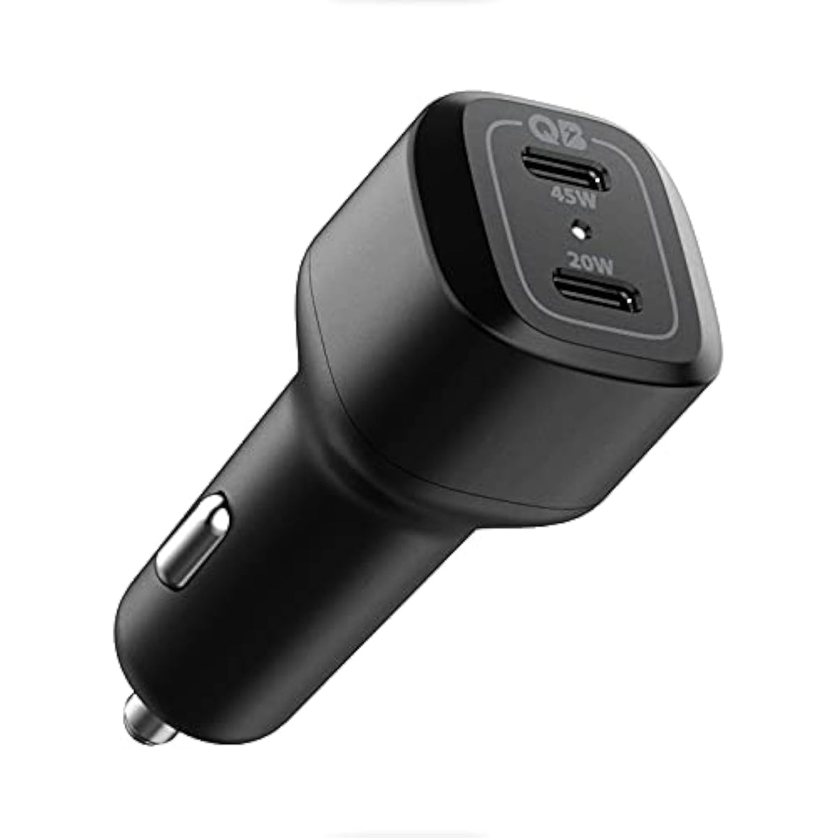 Spigen for USB C Car Charger, 65W Dual USB Car Charger Fast Charge(PD 3.0 45W+20W) Compatible with iPhone 17 16 Pro Max Plus 15 14 13 Mini Pixel MacBook iPad Pro M4 Air M2Galaxy S24 S23 Ultra Note