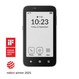 Kompakt Minimalist Dumb Phone with E Ink Display Unlocked Cell Phone for Focus, Privacy & Distraction-Free Living, Long Battery Life, Bluetooth, Easy
