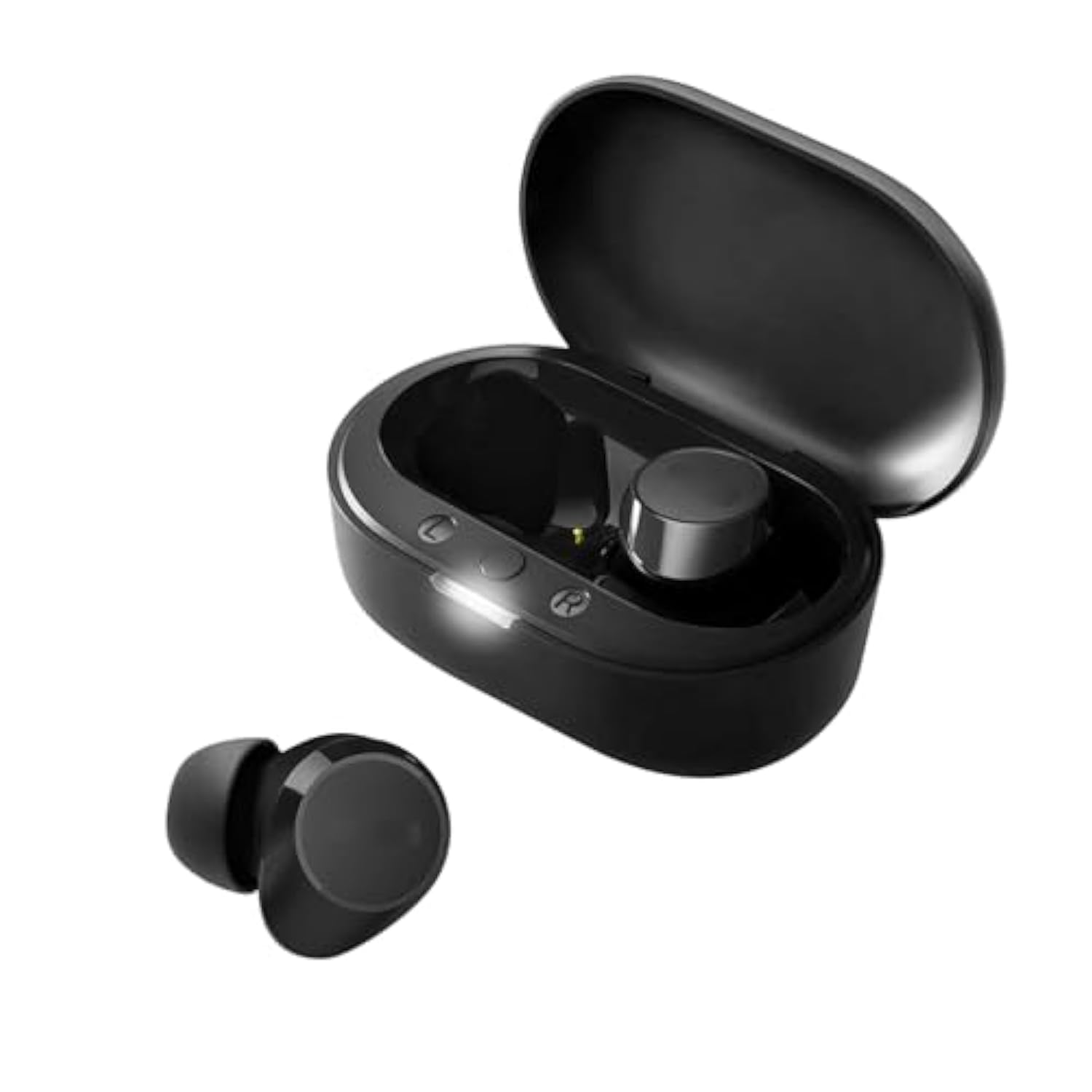 Replacement Silicone Eartips For Philips Tat1219, Tat3519 Earbuds Tips, 6 Pairs (S/M/L) Black