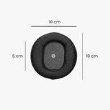 kwmobile Ear Pads Compatible with Audeze Maxwell Wireless Earpads - 2X Replacement for Headphones - Black