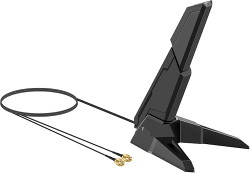 Wifi 6E Wifi 7 Tri-Band Performance Rp-Sma Connector Antenna For Msi Mag B550/ B550M-Vc/ B550M Pro-Vdh/Mag B650/ Pro B650M-A/ B760/ Pro B760-P/Mag B760M/ Z790/ Pro Z790-A Max Gaming Motherboard