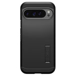 Spigen Tough Armor Designed for Pixel 9 Pro XL Case (2024) [Military-Grade Protection] [Kickstand] - Black