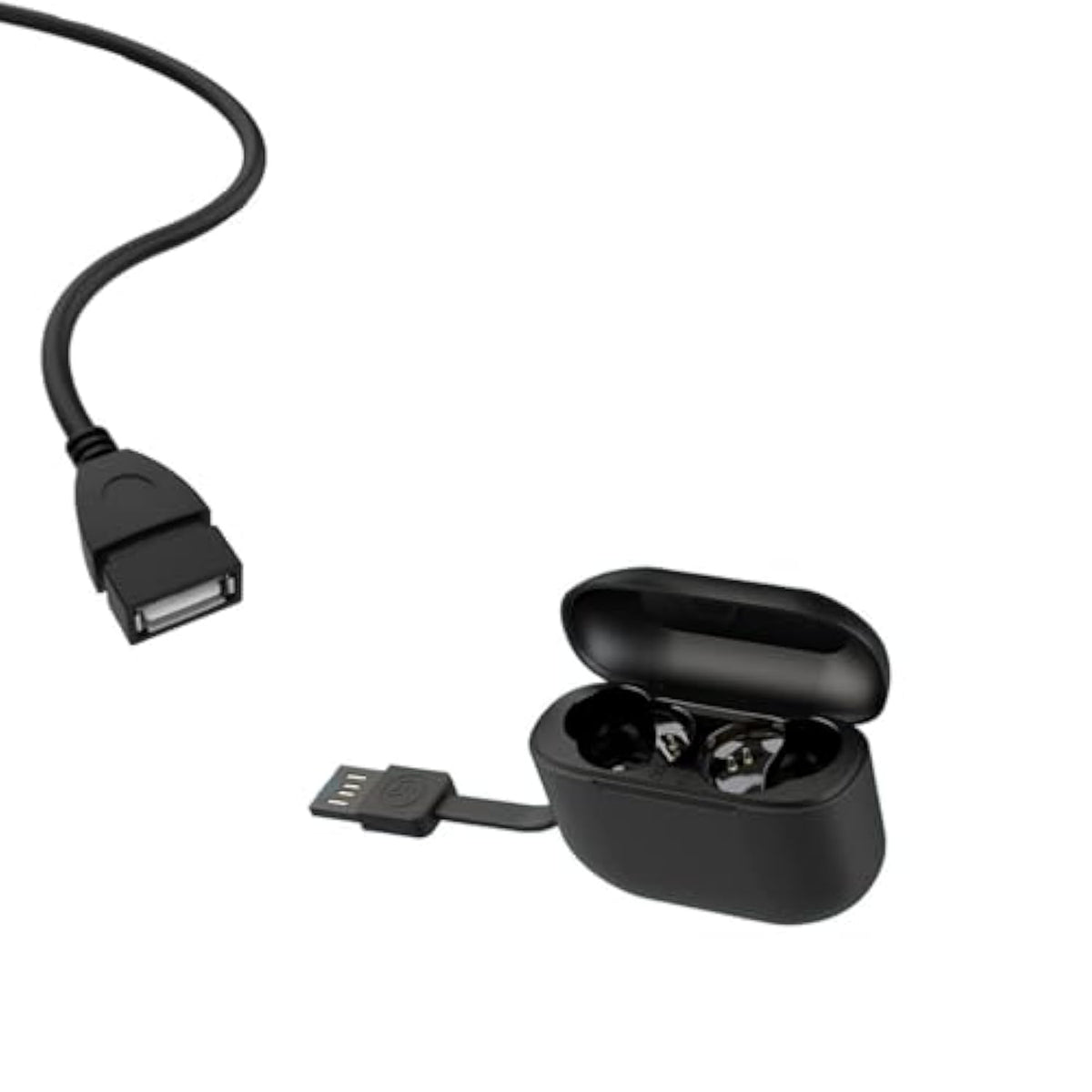 Usb Extension Power Charging Adapter Compatible For Jlab Go Ai Pop/Sport, Epic Air An/Sport Anc, Jbuds Air Pro Wireless Bluetooth Earbuds Case - Usb Female Cable