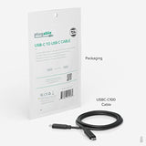 10Gbps Usb C To Usb C Cable, 3.3 Feet (1 Meter), 5A, Usb-If Certified, Usb 3.1 Gen 2 Type-C - Driverless