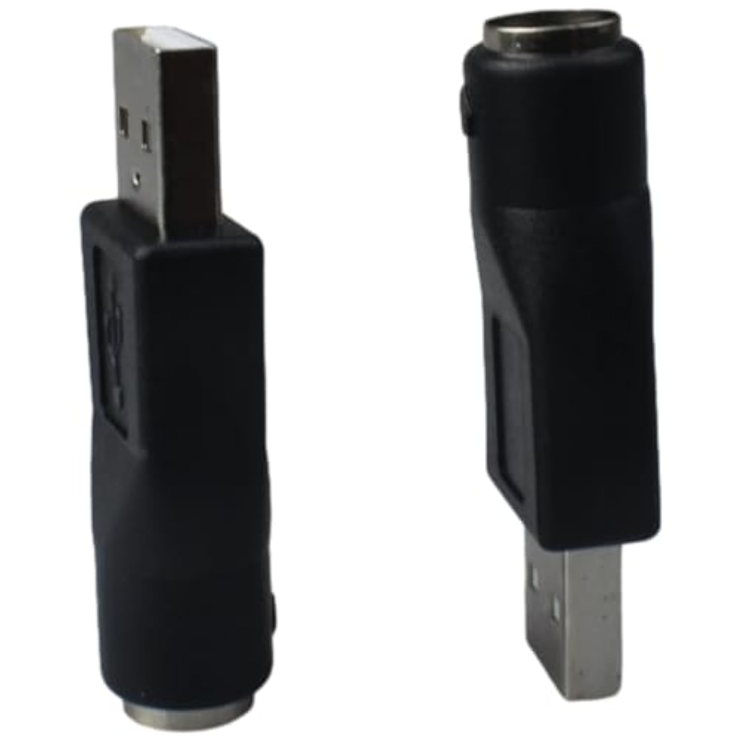 2Pcs Usb To Ps2 Adapter 6Pin Ps/2 Female To Usb Male Converter Keyboard/Mouse
