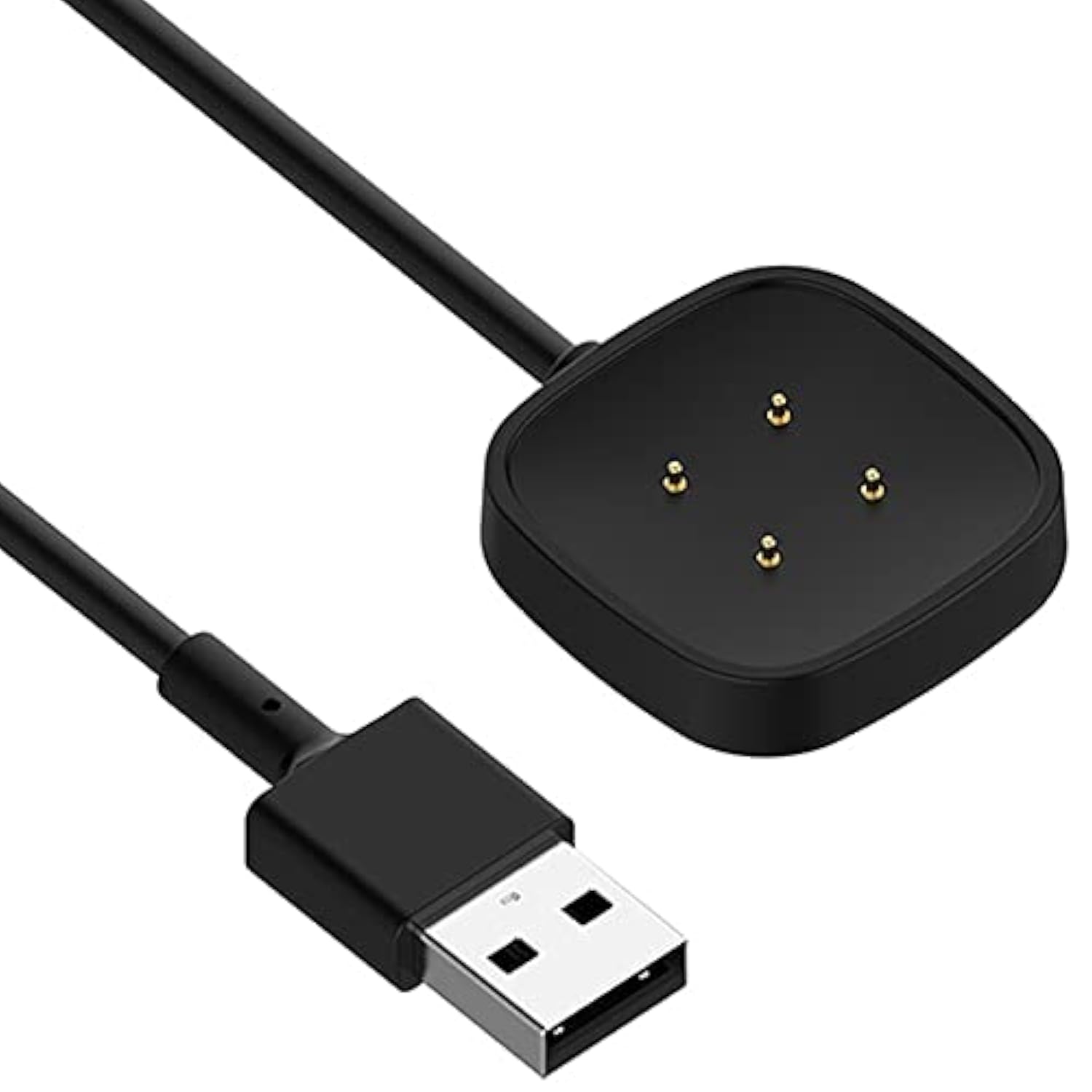 Charger For Fitbit Sense/Sense 2/Versa 3/Versa 4, Replacement Usb Charging Cable Cord For Fitbit Smart Watch [3.3Ft/100Cm] (1)