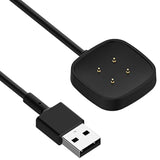 Charger For Fitbit Sense/Sense 2/Versa 3/Versa 4, Replacement Usb Charging Cable Cord For Fitbit Smart Watch [3.3Ft/100Cm] (1)