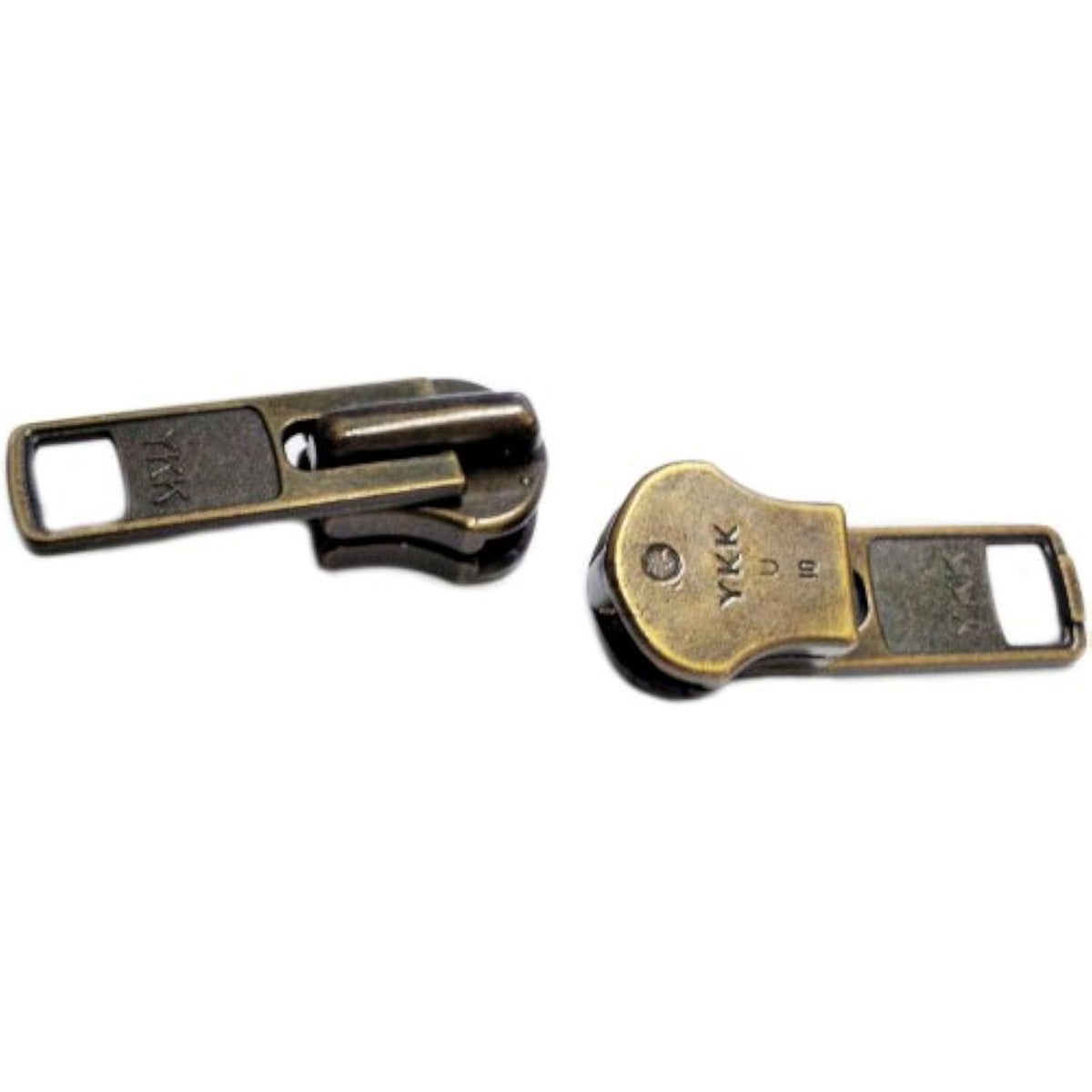 Ykk® Zipper Repair Solution Ykk #10 Antique Brass Slider (1 Slider/Pac