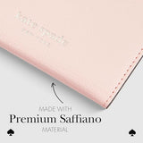 kate spade new york Morgan Magnetic Phone Wallet/Card Holder - Compatible with MagSafe Phones and Cases - Chalk Pink