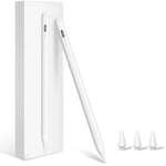 Stylus Pen For Ipad (2025-2018), Pencil For Ipad 11Th A16/10/9/8/7/6 Gen, Air 11"/13"(M3) 2025 And (M2) 2024/5/4/3 Gen, Pro 11"/13"(M4)&12.9 Inch, Mini 7 A17 Pro/6/5, Palm Rejection, Tilt Feature