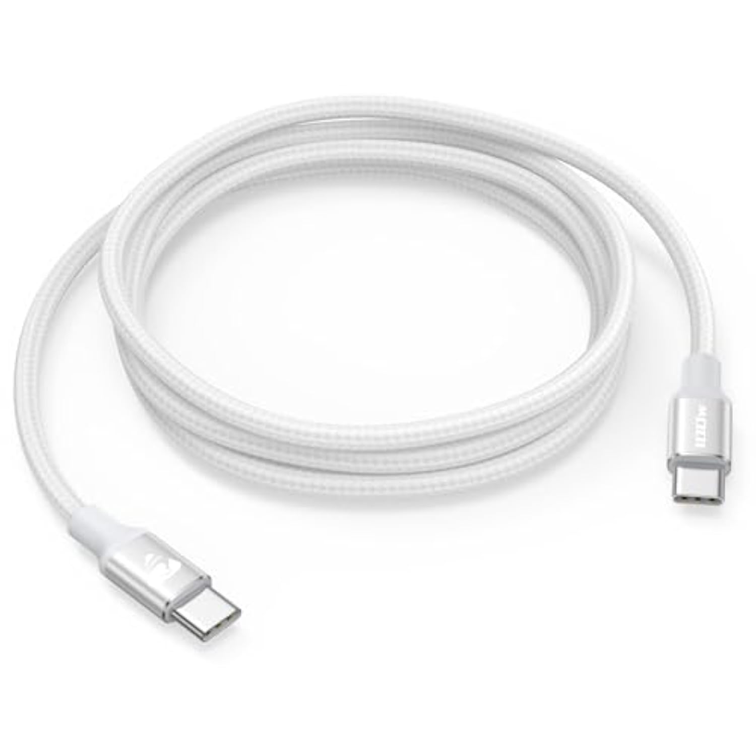 100W Usb C To Usb C Cable 6Ft Usbc To Usbc Fast Charging Cable Braided Usb Type C Charger Cable For Iphone 16 15 Pro Plus Pro Max, Macbook, Ipad Pro/Air/Mini