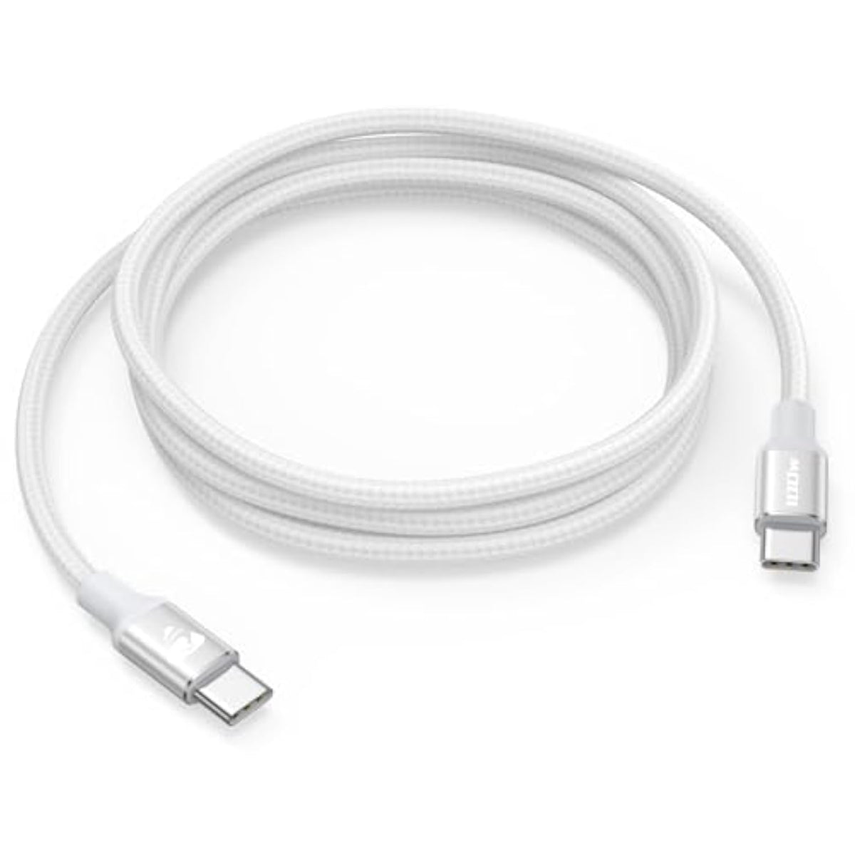 100W Usb C To Usb C Cable 6Ft Usbc To Usbc Fast Charging Cable Braided Usb Type C Charger Cable For Iphone 16 15 Pro Plus Pro Max, Macbook, Ipad Pro/Air/Mini