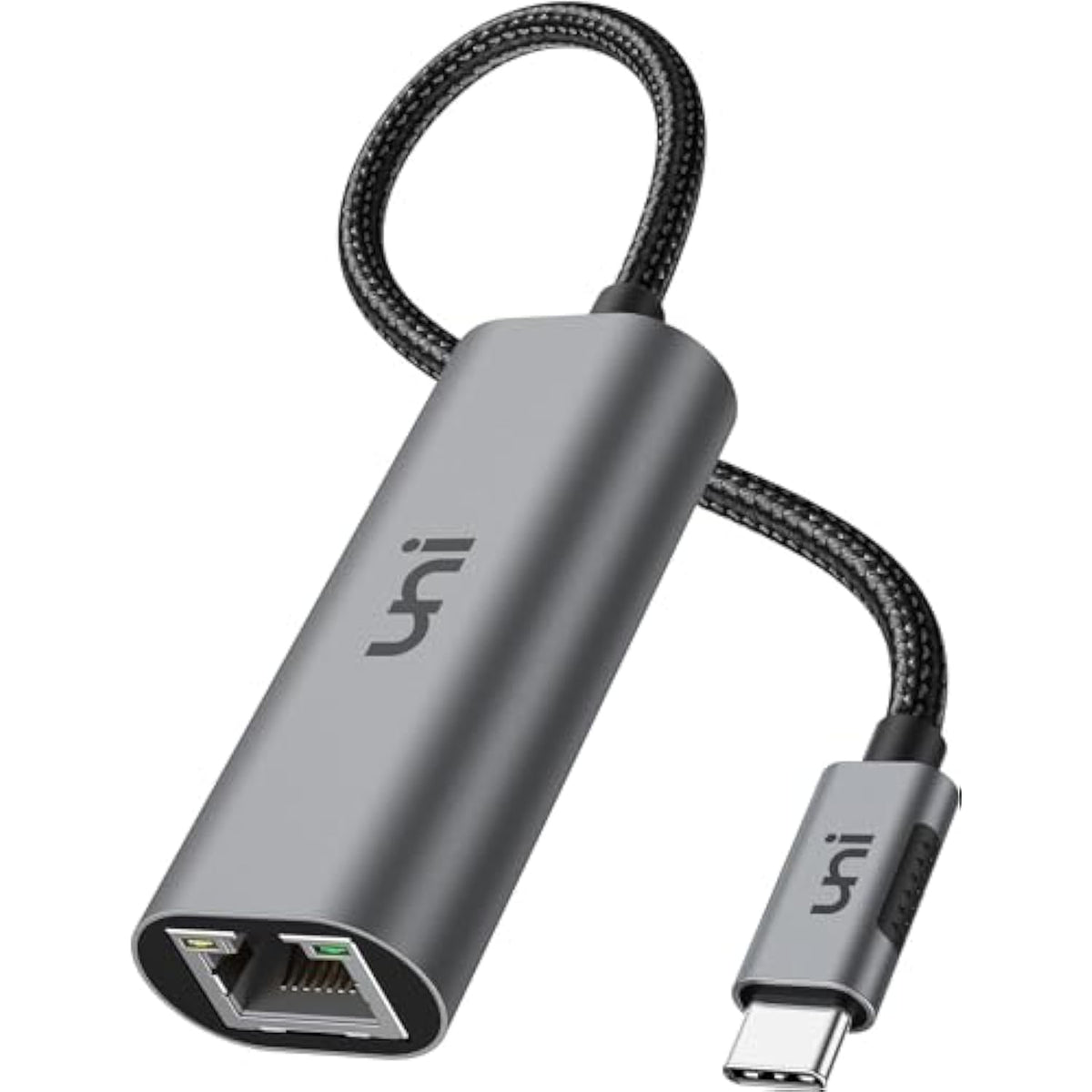 uni USB-C to Ethernet Adapter 2.5 Gigabit, Blazing Fast Network Adapter 2.5G (