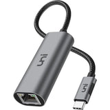 uni USB-C to Ethernet Adapter 2.5 Gigabit, Blazing Fast Network Adapter 2.5G (