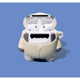 For Airpods Pro Cover,Cute 3D Cartoon Luxury Trendy Cute Fancy Funny Aesthetic For Girls Boys Men Teen Kids, Soft Silicone Fashion Character Skin Shark Cases (Hoodie Shark, Airpods 4)