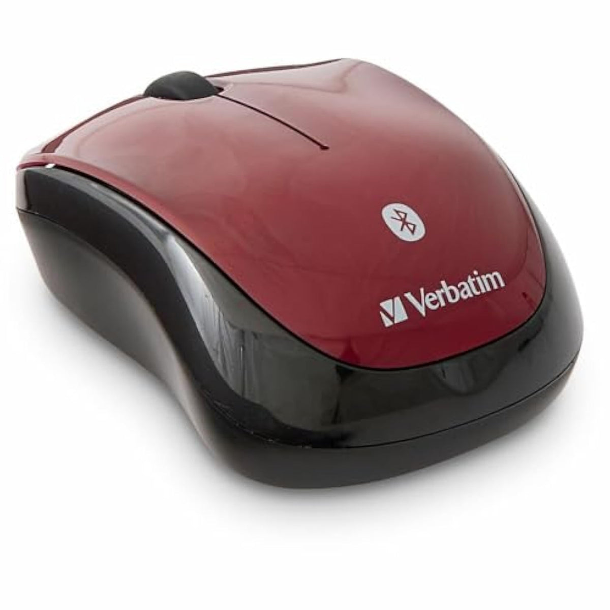 Verbatim Bluetooth Wireless Tablet Multi-Trac Blue LED Mouse - Garnet