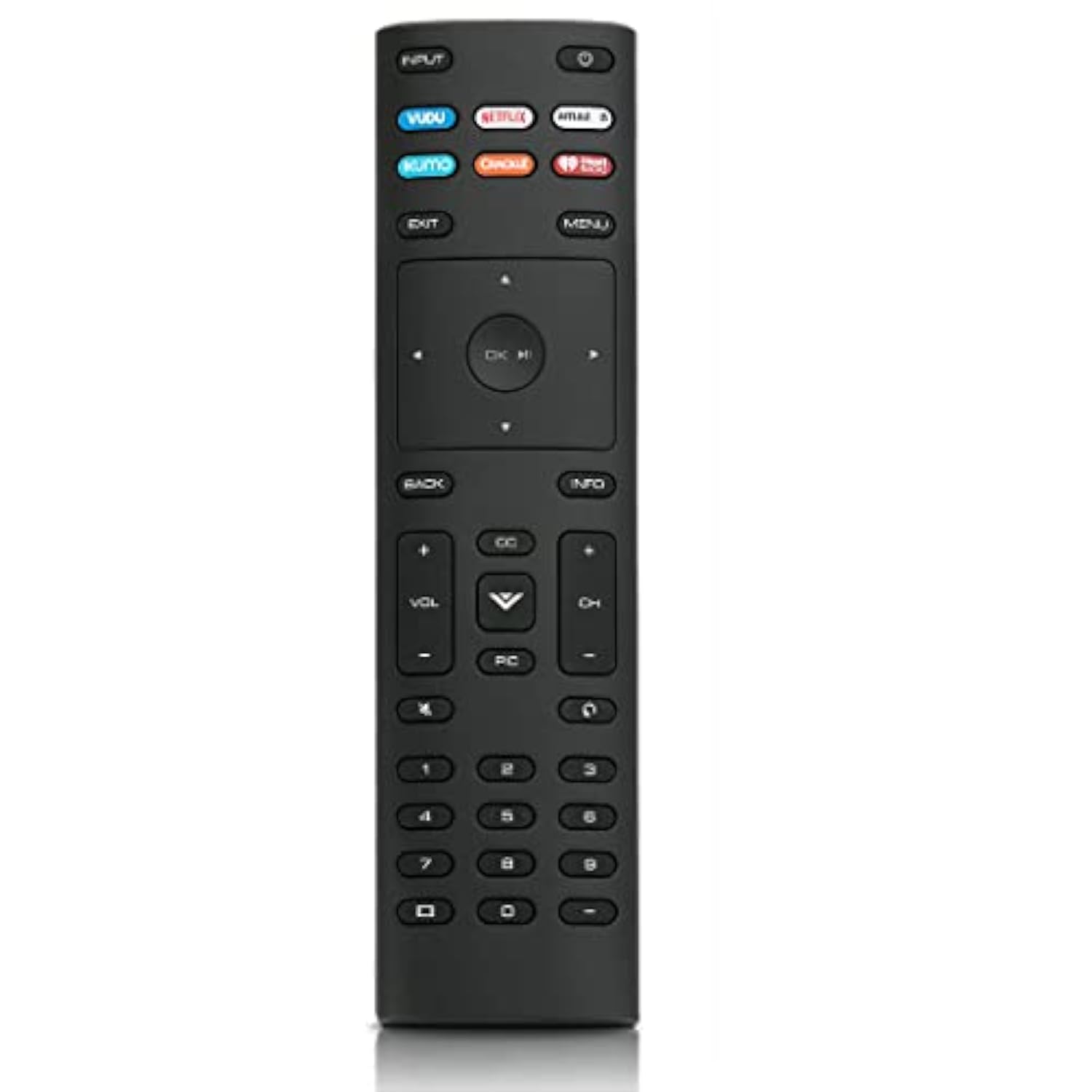 Replacement Remote XRT136 for Vizio TVs D32H-F4 D43Fx-F4 D65X-G4 and More