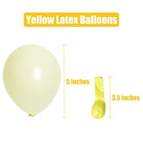 Gold Chrome Metallic Balloons 5 Inch Helium Balloons Thick Latex Gold