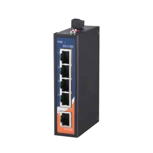 Ies-C1050 Industrial 5-Ports 10/100Base-T(X) Unmanaged Fast Ethernet Switch, Industrial Networking