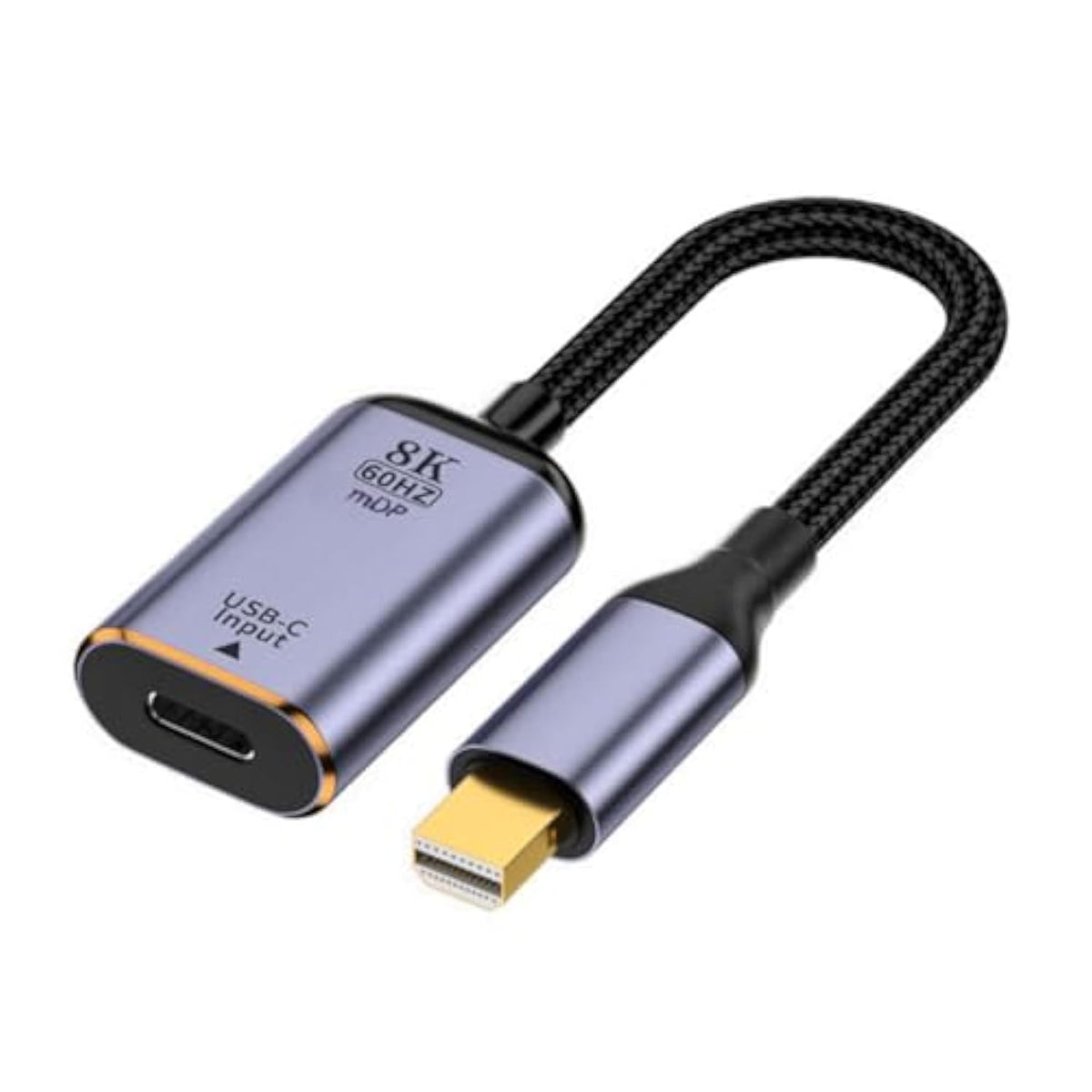 xiwai USB-C Type C Female Source to Mini Displayport DP 1.4 Sink HDTV Cable 8K
