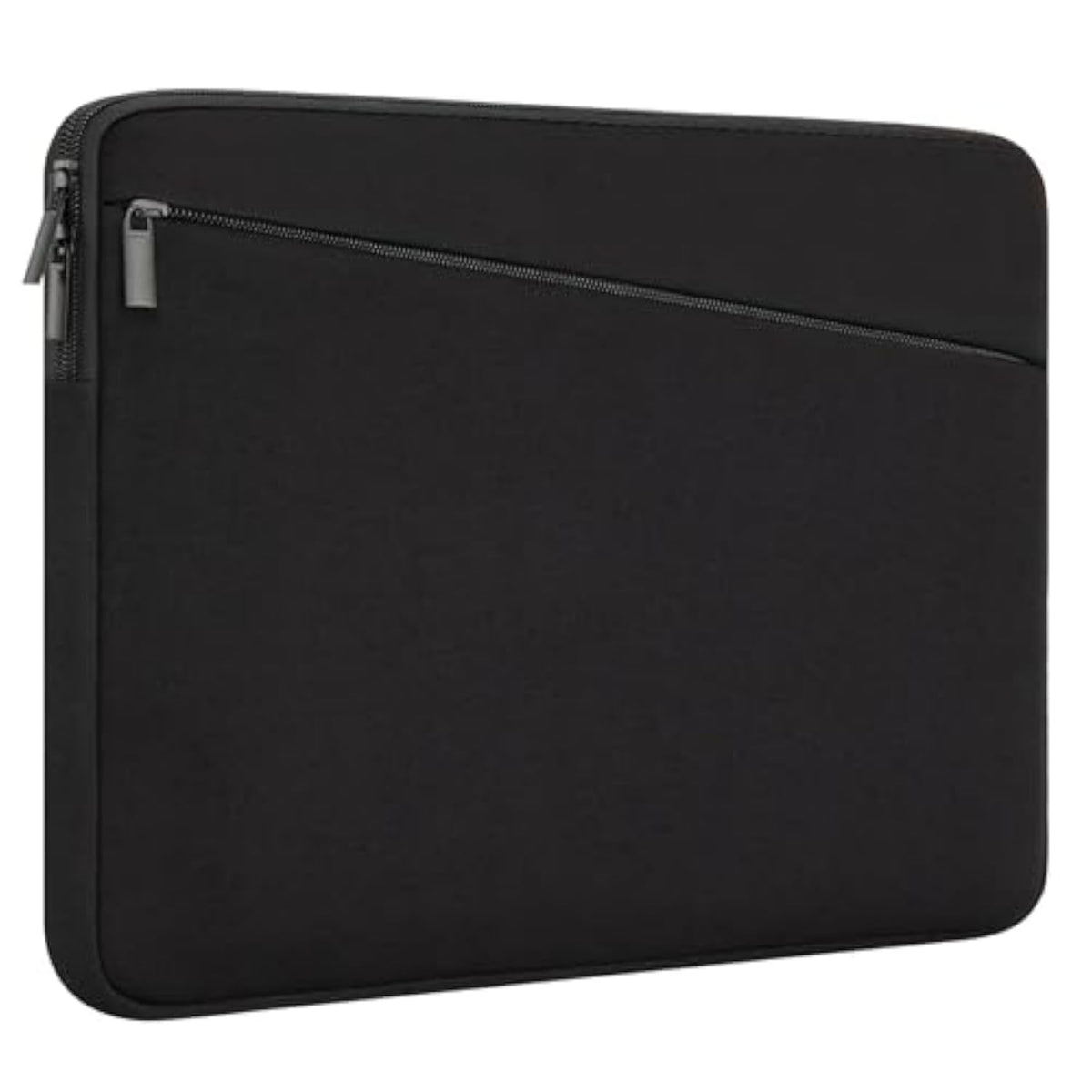 14 Inch Laptop Sleeve Case Durable Protective Cover Slim Padded Laptop Case With Front Pocket Compatible With 2025-2023 15.3” Macbook Air M4 M3 M2 14” Hp, Dell, Lenovo, Acer, Asus, Black