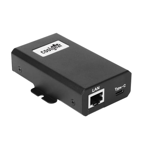 Poe To Usb-C Pd Power Adapter 50W With Gigabit Ethernet & Smart Power Management