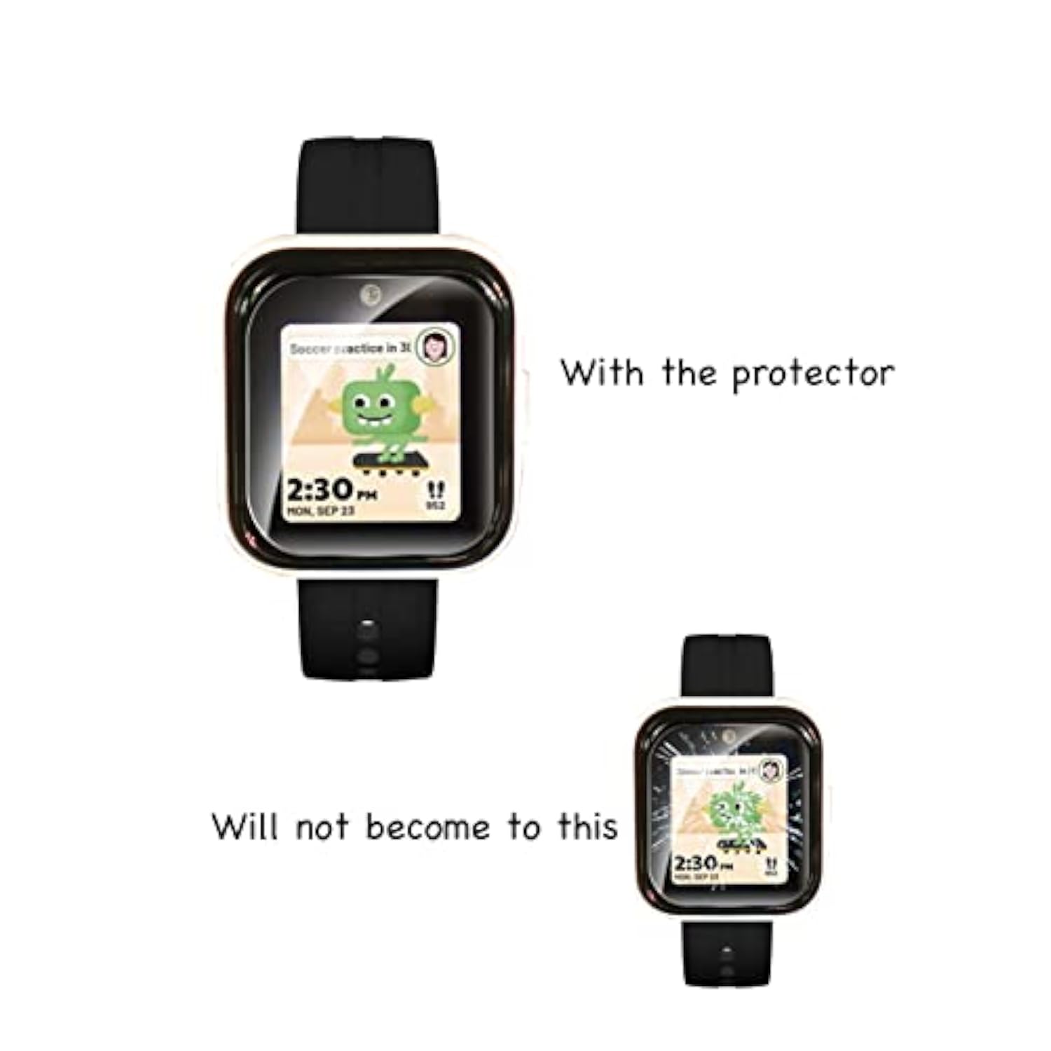 6 Pack Screen Films Compatible With T-Mobile Syncup Kids Watch2/1: Pet Screen Film For Enhanced Screen Protection Against Cracks And Scratches