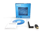AWUS036ACS Wide-Coverage Dual-Band AC600 USB Wireless Wi-Fi Adapter w/High-Sensitivity External Antenna - Windows, MacOS & Kali Linux Supported