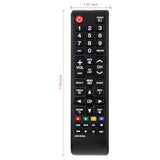 AA59-00666A Replaced Remote fits for Samsung TV UN32EH4003V UN40ES6003F LH32HDBPLGA UN32EH4003FXZA UN39EH5003FXZA UN60EH6003FXZAHH01 H32B H40B H46B