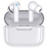 Wireless Earbuds, Bluetooth 5.3 In Ear Buds Light Weight Headphones With Deep Bass Sound,48 Hours Playtime Headset,Clear Calls Earphones With Mics For Sports Workout White