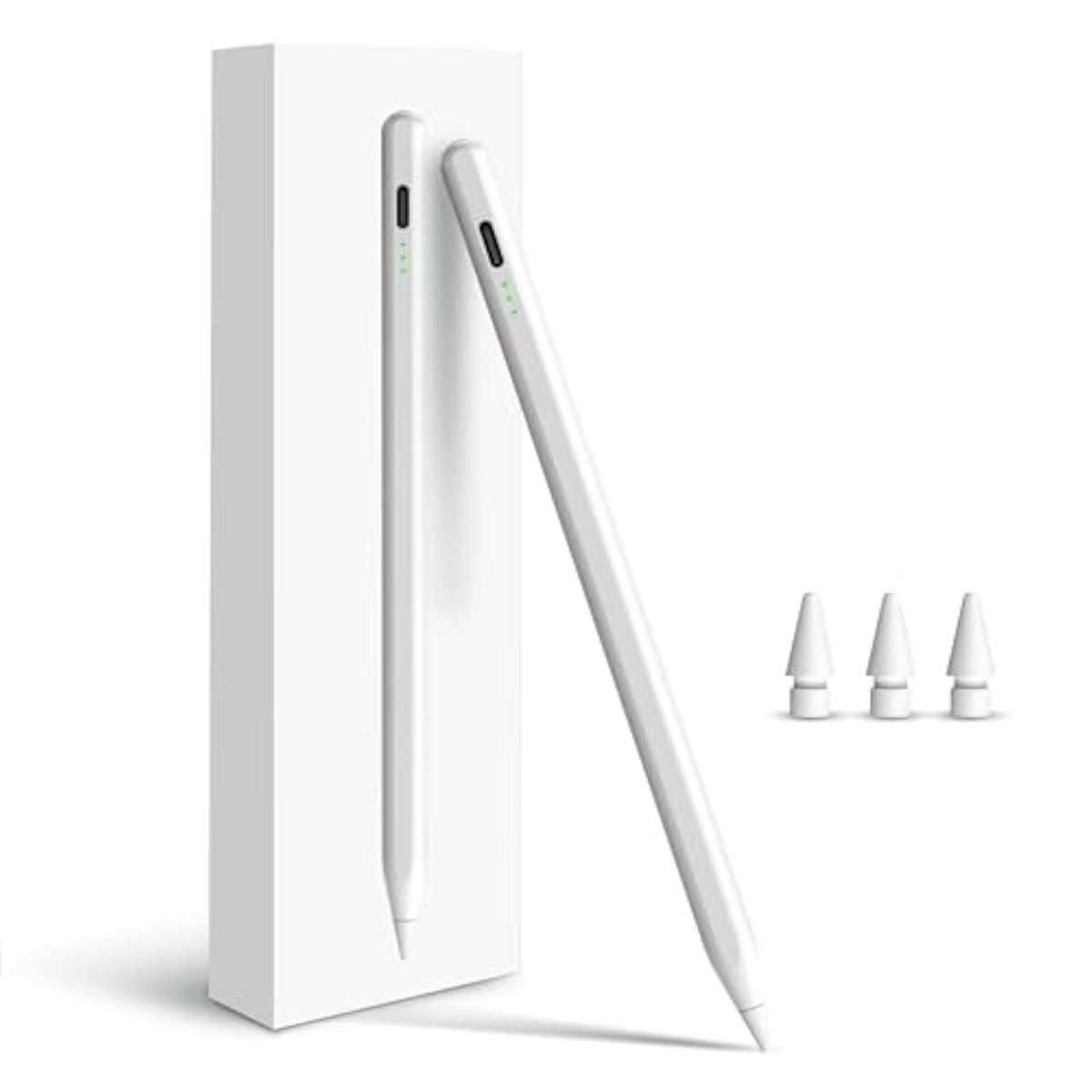 Pencil For Apple Ipad A16 10Th Generation, Fast Charge Stylus Pen For 2025-2018 Ipad A16/11-6Th Gen, Air 11"/13" M3/M2/5Th-3Rd, Pro 13"/11"/M4/12.9", Mini A17 Pro/6/5Th Palm Rejection Tilt Sensitivity