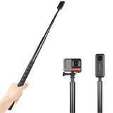 77-Inch Invisible Selfie Stick for Insta360 Cameras Extended Monopod Pole