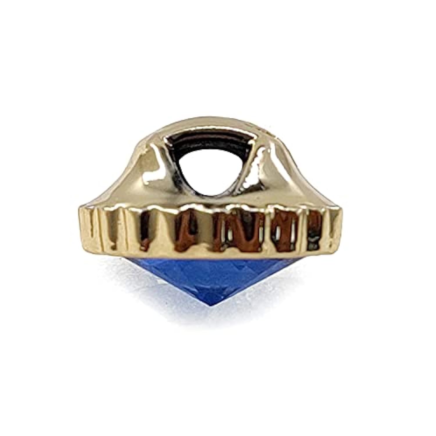 Decorative Blue Rhinestone Resin Sewing Shank Buttons 50 Pcs - 12.5Mm,