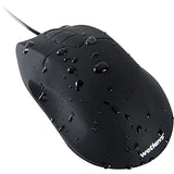 Professional-Grade Ergonomic Optical Waterproof Mouse With 3-Button Scroll (Usb/Ps2) (Black) | Omwk0C01-Bk