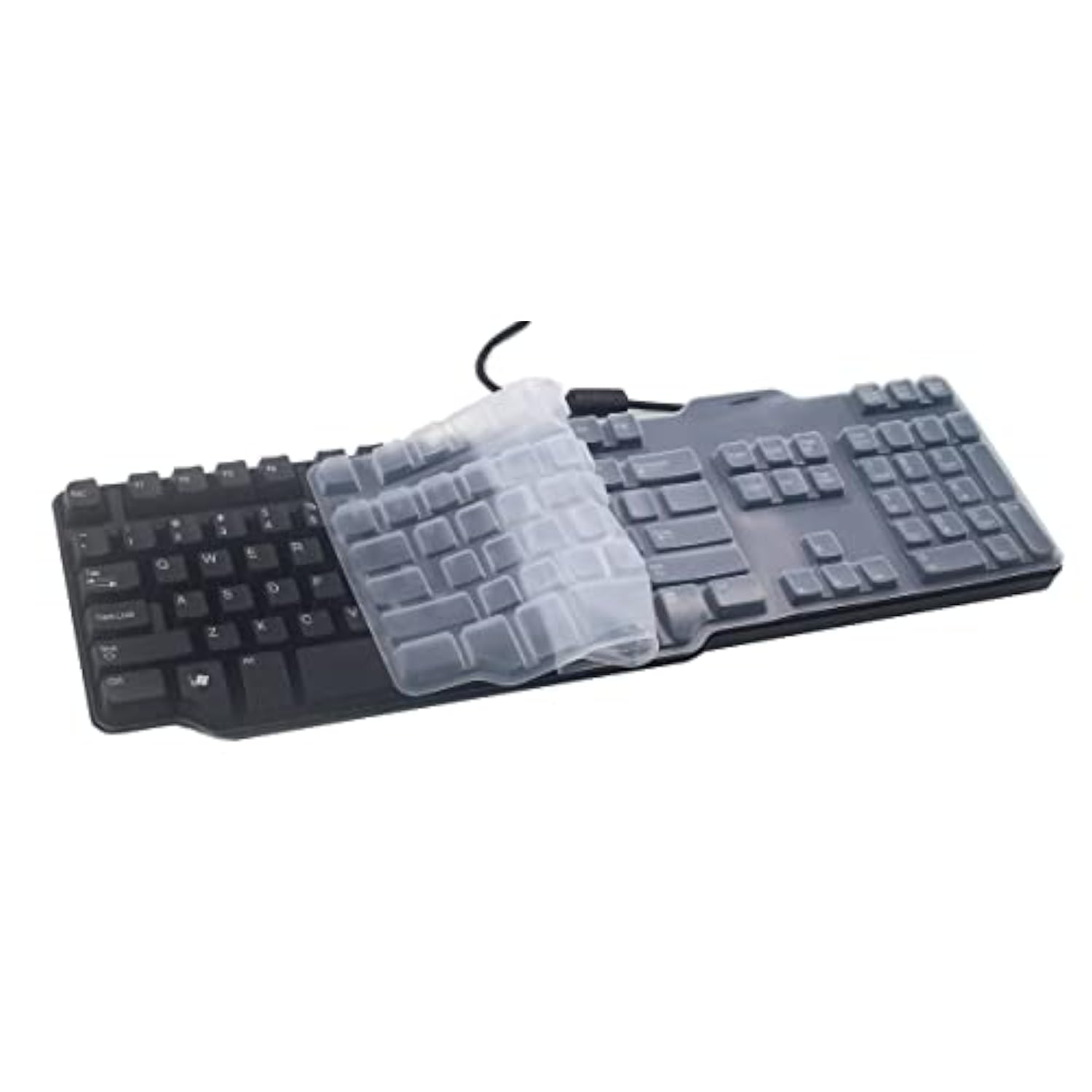 Silicone Keyboard Skin Cover Compatible For Dell Rh659 L100 Sk-8115 Sk-8135 Sk