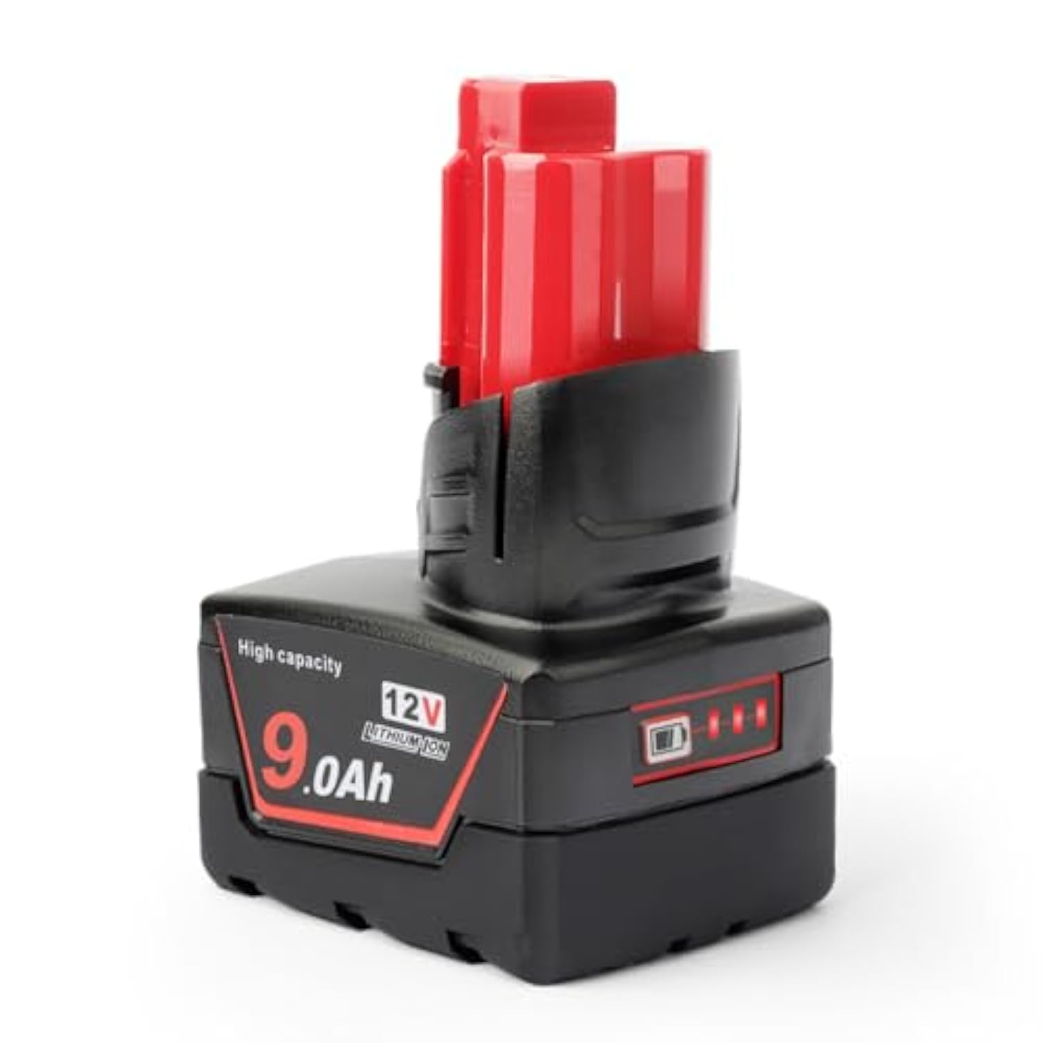 12V 9.0Ah Li-Ion Replacement Battery for Milwaukee 12V Cordless Tools