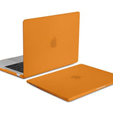 Case For M4/M3/M2 Macbook Air 13.6 Inch 2025 2024 2022(Fit Model A3240/A3113/A2681), Clear Case For Macbook Air 13”, Laptop Hard Shell With Keyboard & Camera Cover, Matte Orange