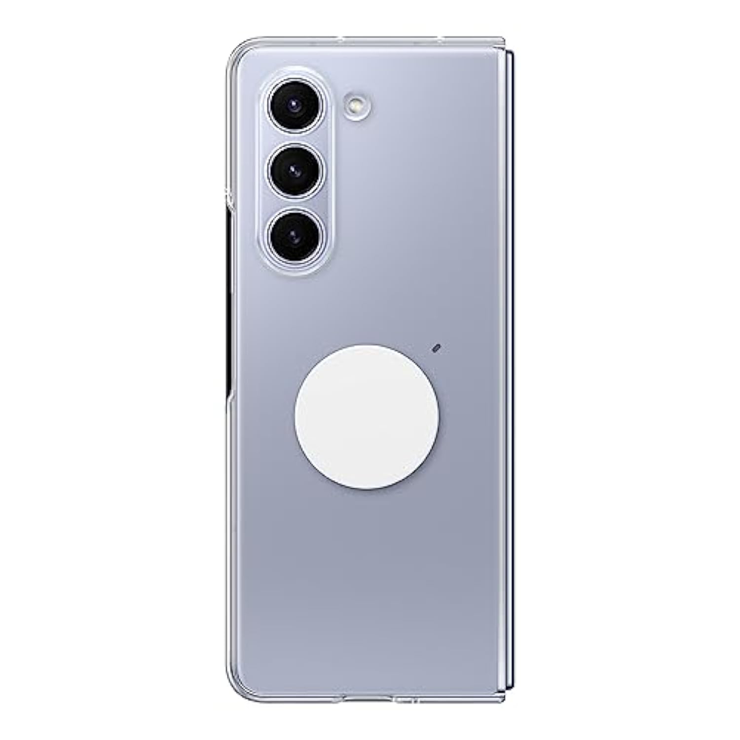 SAMSUNG Galaxy Z Fold5 Clear Gadget Phone Case, Protective Cover with Grip, Kickstand, Accessories and Attachments Included, US Version, EF-XF731CTEGUS, Transparent