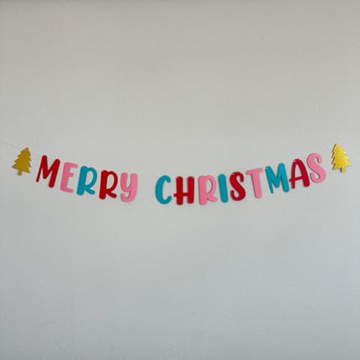 Merry Christmas, Merry Christmas Banner, Pink Christmas, Pink Christmas Decorations, Pink Christmas Banner, Christmas Decorations