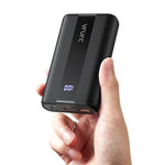 Power Bank,20000Mah Portable Charger Fast Charging, Compact Travel Essentail,4 Outputs 3 Inputs Battery Pack Usb C For Iphone Series,Samsung,Android-Black