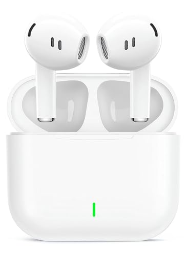 Wireless Earbuds, Bluetooth 5.4 Headphones In Ear with 4 ENC Noise Cancelling Mic, 48H HiFi Stereo Deep Bass Wireless Earphones, IPX8 Waterproof Fast