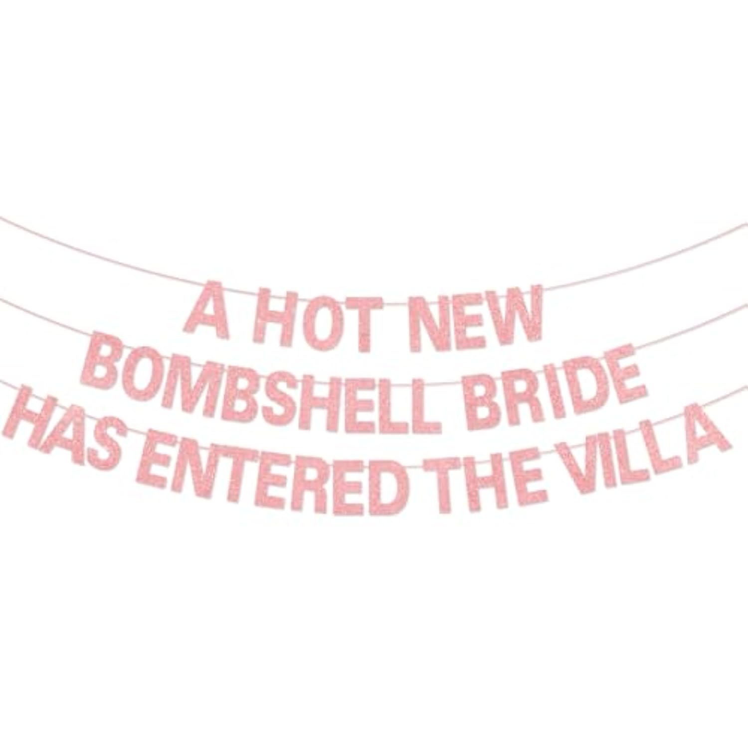 A Hot New Bombshell Bride Has Entered The Villa Banner For Bachelorette Decorations, Bachelorette Party Banner, Bach Island Bachelorette Party Favors, Bride Party, Bridal Shower, Engagement Decor Us1