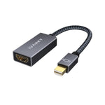 Mini Displayport To Hdmi Adapter, Mini Dp(Thunderbolt) To Hdmi Adapter, Gold-Plated Braided,Thunderbolt 2 To Hdmi Compatible With Air/Pro, Microsoft Surface Pro/Dock, Monitor, Projector