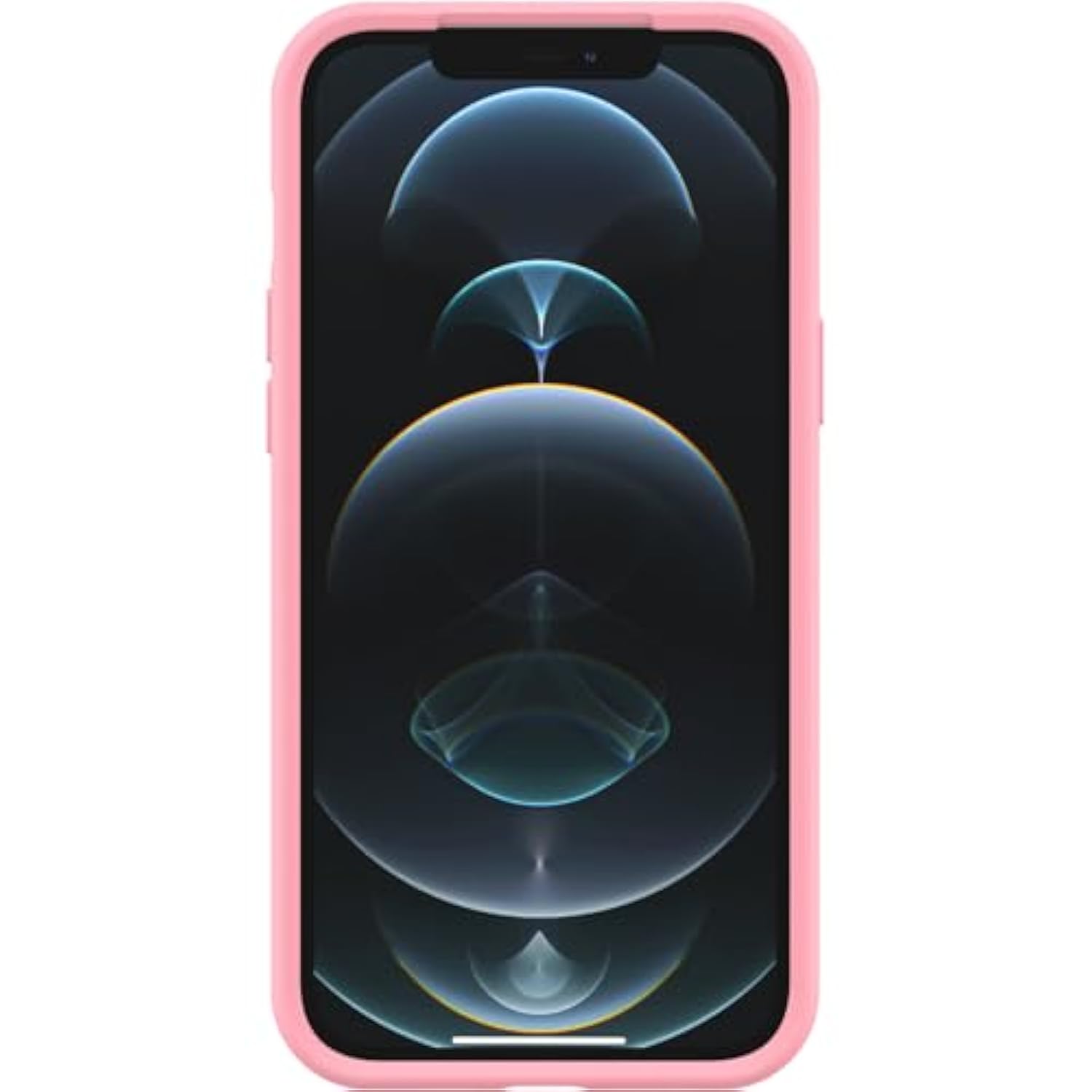 OtterBox + Pop Symmetry Series Case for iPhone 12 Pro Max (Only) - Non-Retail Packaging - Stay Peachy (Pink Graphic)
