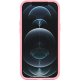 OtterBox + Pop Symmetry Series Case for iPhone 12 Pro Max (Only) - Non-Retail Packaging - Stay Peachy (Pink Graphic)