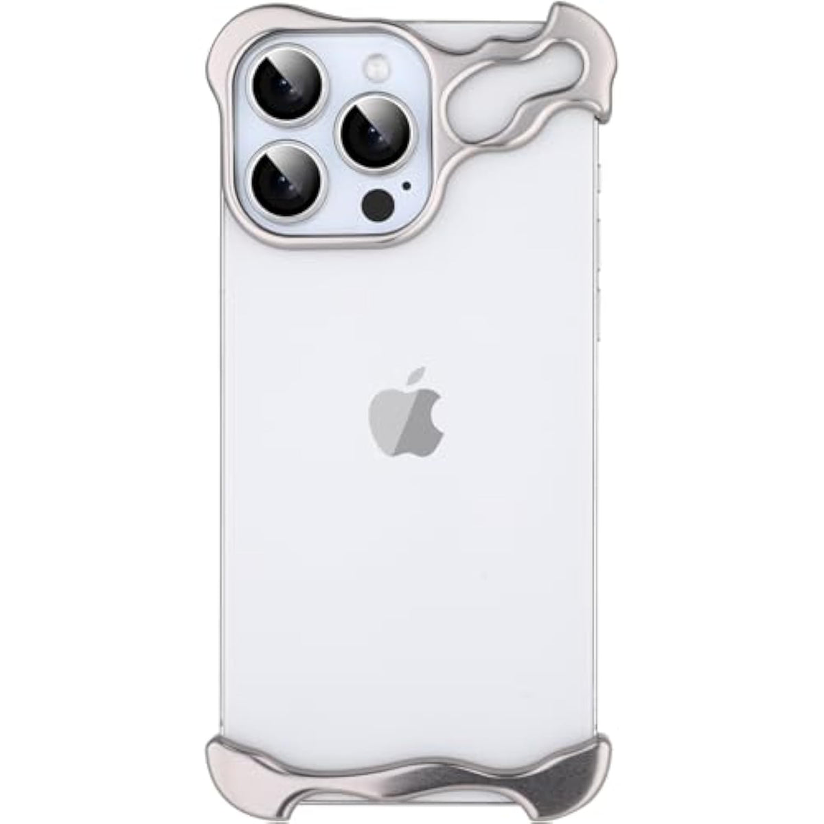 Phone Case Compatible With Iphone 15 Pro Max Compatible With Lens Camera Protection, Frameless Minimalist Design, Extremely Highlighting Personality