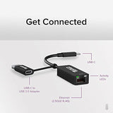 2.5G Usb C And Usb To Ethernet Adapter, 2-In-1 Adapter Compatible With Usb-C T