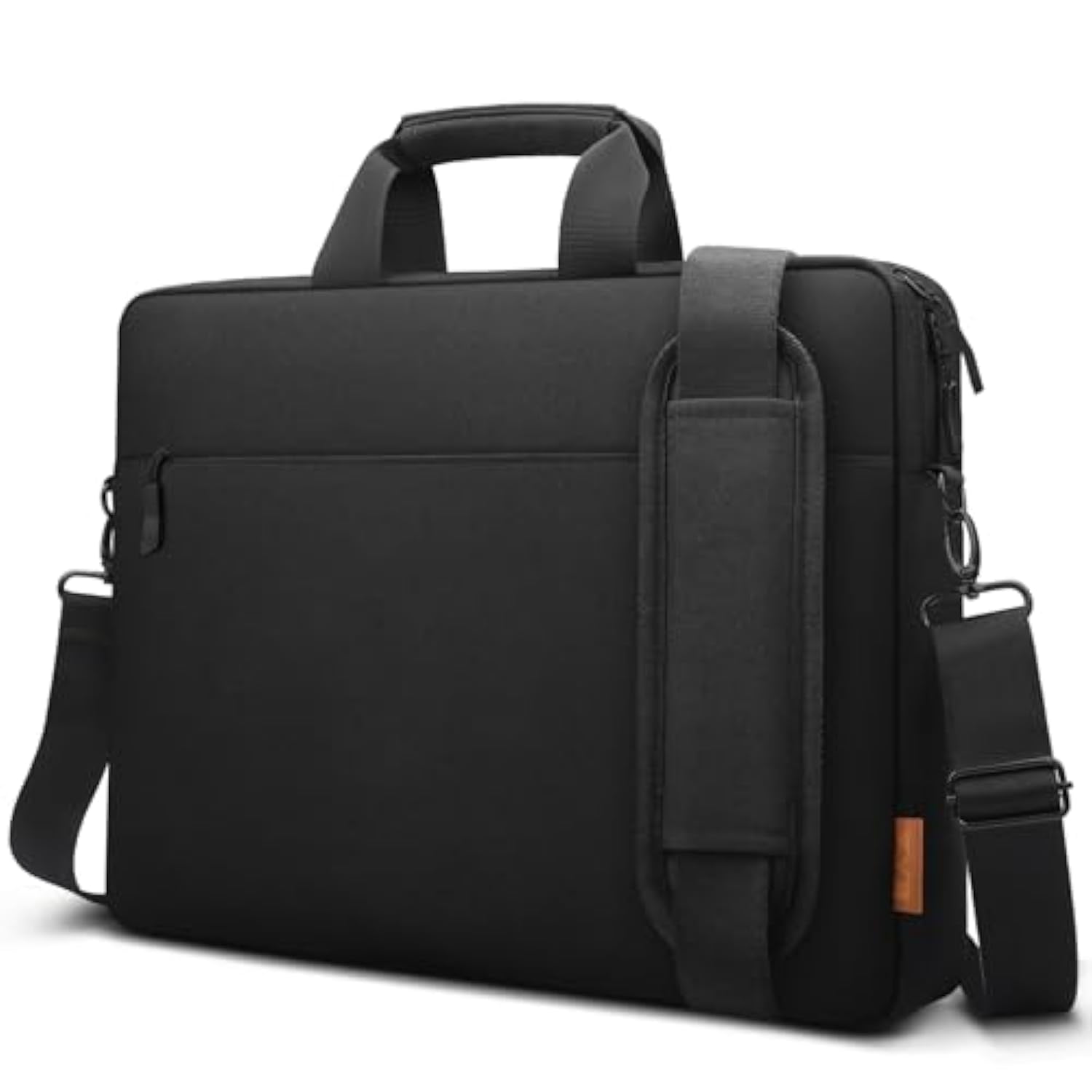 Waterproof Laptop Bag 15 15.6 16 Inch,Laptop Case 15.6-16 Inch Sleeve With Shoulder Strap,Notebook Case For 15.6 16 Inch Laptop Lenovo Macbook Pro 16 15 Hp Acer Asus Dell Etc 15.6 16In Bag-Black
