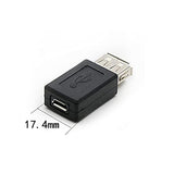 3 Pack Usb 2.0 A Female To Usb Micro Female Adapter Converter
